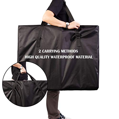 LLYWCM Heavy Duty Carrying Bag & Storage Bag for Compact Wheelchairs, Folding Walker, Zero Gravity Chair, Rollator, Transport Chair, Travel Chair - Extra Large Thick Travel Moving Bag
