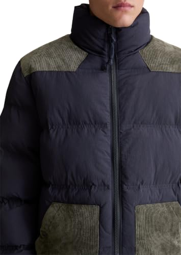 Marc OߴPolo Denim Herren Steppjacke mit Cord-Einsätzen wasserabweisend – Ansicht 4
