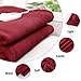 MaxKare Electric Heated Blanket Throw 77'' x 84'' Full Size Reversible Polar Fleece Extra-Warm Lightweight Fast Heating with 4 Heating Levels Auto-Off Washable