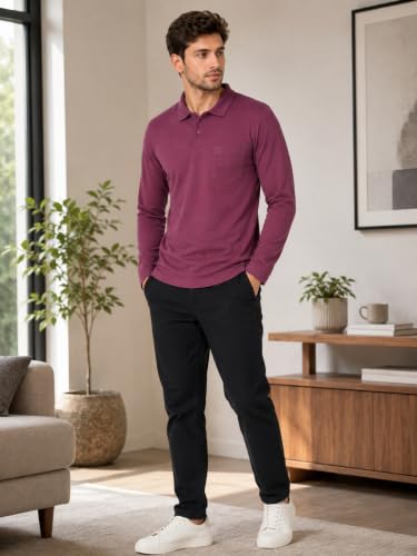 Image of CAMEY Men's Classic Fit Polo T-Shirt