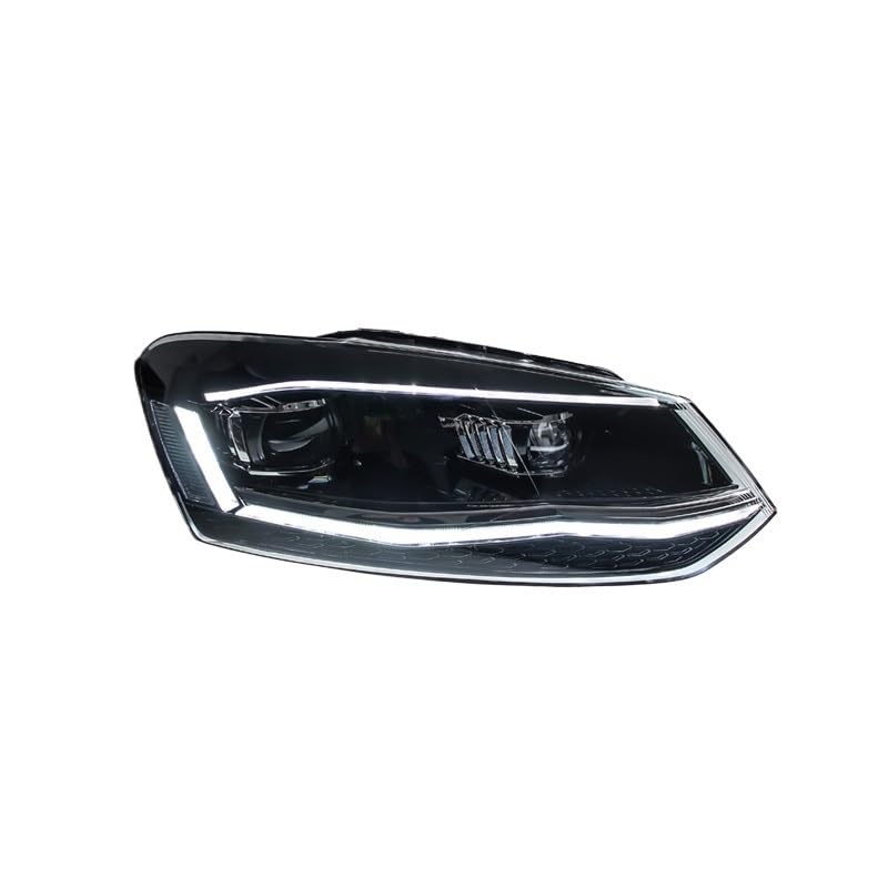 Faros LED para VW Polo 2011-2018 con luces antiniebla traseras e intermitentes coche 4