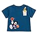 Disney Mickey Mouse Little Boys T-Shirt and French Terry Shorts Outfit Set Navy/Gray Mickey Mouse 5