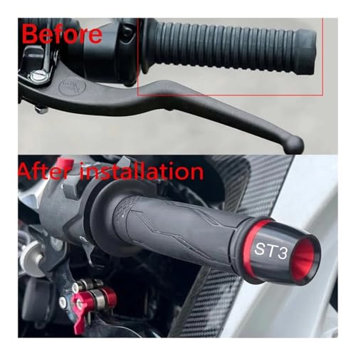 Capuchon de contrepoids de guidon Ducati ST3 finition premium