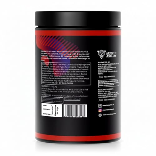 Image of Muscle Asylum F9 Pre-Workout 50 Servings 400gm (Cola Flavor)