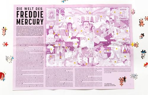 Die Welt des Freddie Mercury: Ein Puzzle