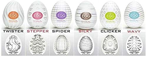CFTGVBHJ 6pcs Egg Airplane Cup,Male Device Men's Toys Trainer,Stretch Materials, a Variety of