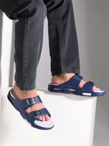 Image of SLIPOVER Dangal Men Flip Flops with Soft Cushion Sole | Slip On Wear | Upper EVA Lightweight, Combortable, Durable Stylish Chappal Indoor & Outdoor | Soft EVA Slides