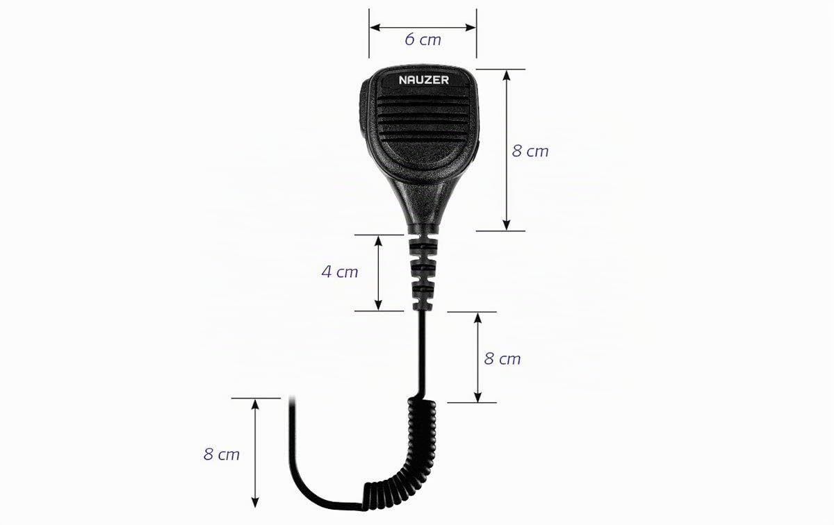 MIA120M8 NAUZER Micro-Altavoz Motorola para Motorola DP2000, DP2400, DP2600, MTP3100,MTP3200 ETC.