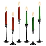 kerzenständer 3er set gold ÜBER DIE GRÖSSE: Das Paket enthält 6 verschiedene Größen. Groß – 23,5 cm/9,3 