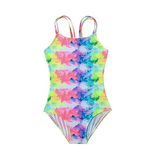 Bañador Natación para Niñas - para Niño Bañador Niña Traje de baño para Surf Bañador Niña 6-7 Años Traje de baño de una Pieza Bañador Natacion Niña 7-8 Años Clases de natación
