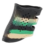 ToopMount Tactical Rubber Grip Glove Sleeve Tactical Grip Sleeve Anti-Slip Grip Sleeve Fits Glocks S