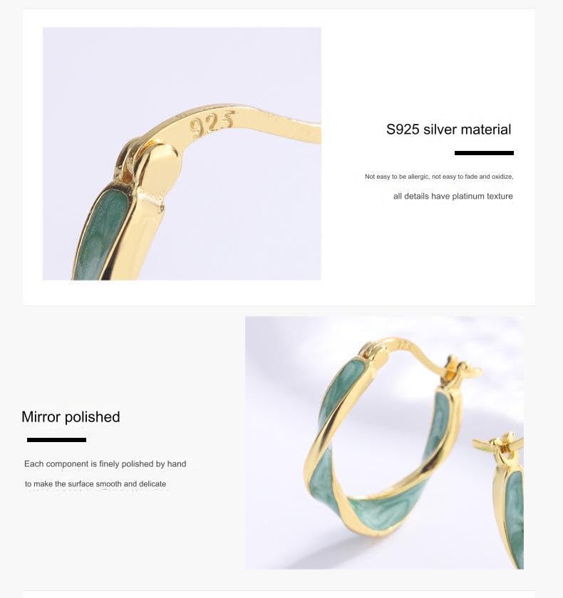 Boucles d'oreilles créoles légères parfaites pour le quotidien et les soirées