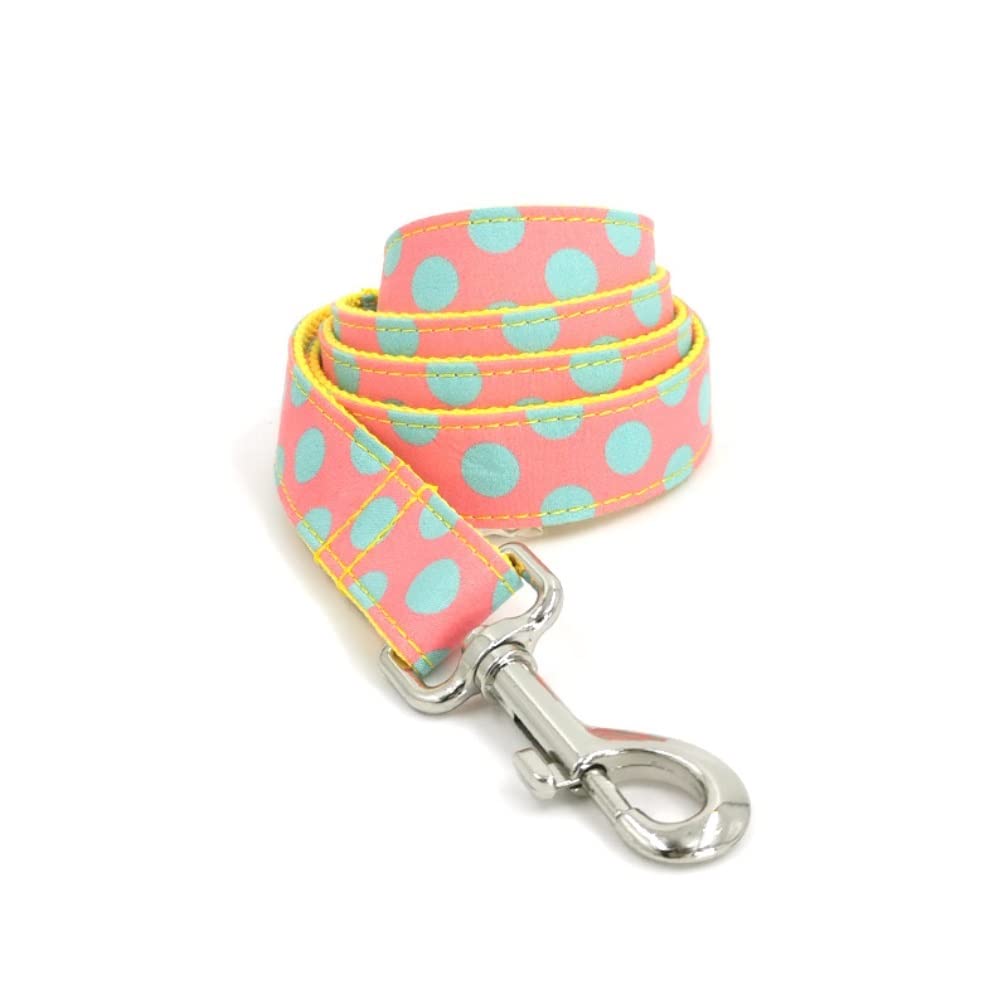 Morbido Guinzaglio Per Cani Collare Per Animali Domestici Con E Guinzaglio Per Cani A Pois Papillon Per Resistente A Sgancio Rapido Antiscivolo Flexi(42-48cm)