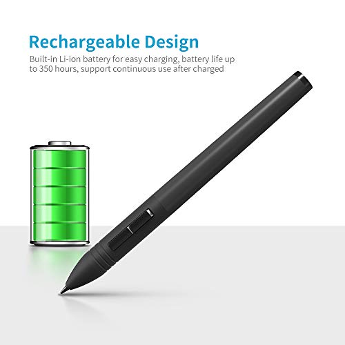 Bolígrafo digital con 2 botones programables HUIOP PEN80 para la tableta gráfica 1060PLUS 4