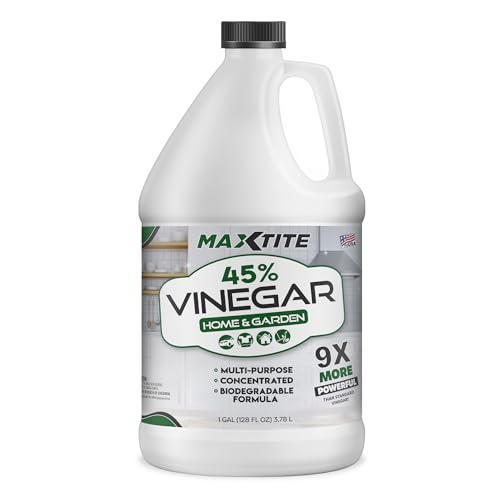 MAXTITE 45% Vinegar - Ultra-Strength Concentrate for Home & Garden