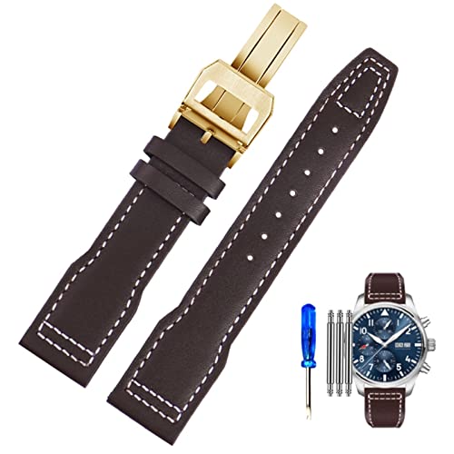 Bracelet de montre cuir pilote 20mm souple et confortable au quotidien