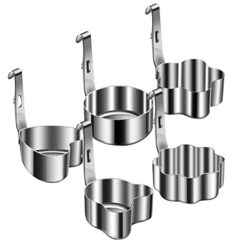 Molde para huevos de acero inoxidable para muffins ingleses y tortitas 2