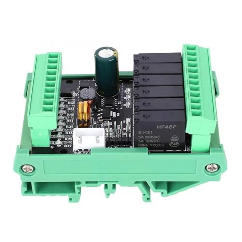 Placa PLC FX2N-14MR de alta velocidad con 8 entradas y 6 salidas de relé