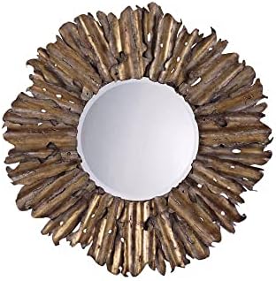 Uttermost Elegans Round 43" Wide Wall Mirror