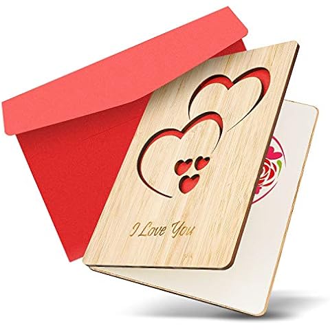 Tarjeta de Felicitación de Bambú LOVEXIU Cover