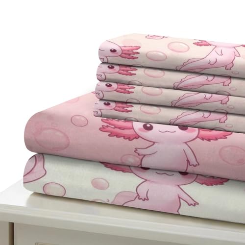 Housse de couette axolotl microfibres super douce pour bien dormir en hiver - 7