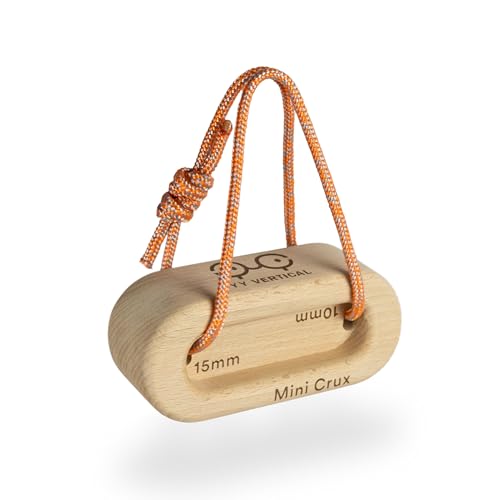 YY Vertical - Mini Crux - Kletterhilfen aus Holz Mini - Kompaktes Hangboard für Training, Aufhängung und Krafttraining - Kletterzubehör YY Vertical - Mini Crux - Kletterhilfen aus Holz Mini - Kompaktes Hangboard für Training, Aufhängung und Krafttraining - Kletterzubehör