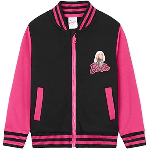 Chaqueta Niña Barbie Varsity Jacket con Cremallera Cover
