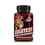 Natural Testosterone Booster for Men & Women, Best Extra Strength Organic Supplement to Increase Energy, Libido, Fat Loss & Muscle Growth; Freeze Dried Wild Plant Herbal - Beat Low Test; 6 Week Supply