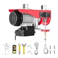 ROOMARK 1320 LBS Electric Hoist, 110V Electric Hoist with Wireless Remote Control, 12m/40ft Lifting Height and Solid Copper Motor for Factories, Warehouses, Buildings, Cargo Lifting and lowering