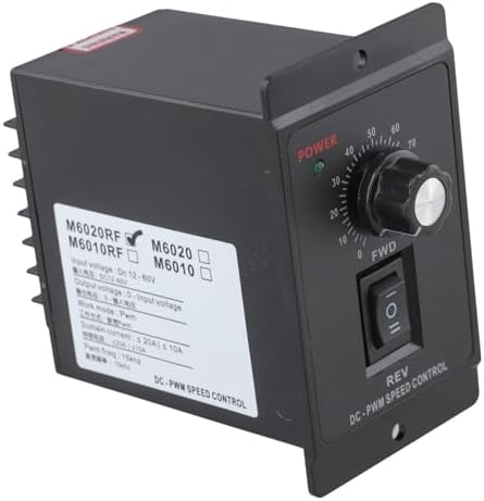 DC Motor Hız Kontrol Cihazı için PWM için 20A Anma Akımı 12V 60V Giriş Fırçası Motorları için Kararlı Hız Kontrolü Sağlayan Endüstriyel Uygulamalar (M6020RF) - Görsel 2