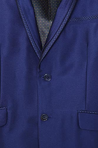 Image of Van Heusen Men Slim Fit Notch Lapel Suit