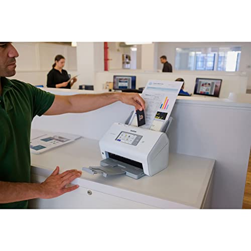 Brother Ads-4900W Professional Desktop Scanner With Fast Scan Speeds, Duplex, Wireless, And Large Touchscreen #TOP6