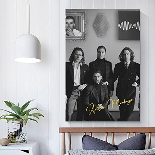 N\A Arctic Monkeys Canvas Art Poster And Wall Art Picture Print Modern Family Bedroom Decor Posters for Family And Friends24x36inch(60x90cm)