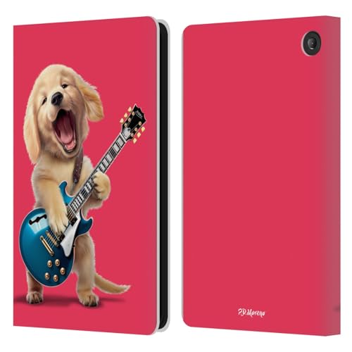 Housse Fire 7 2022 Golden Retriever pour lire au café confortablement