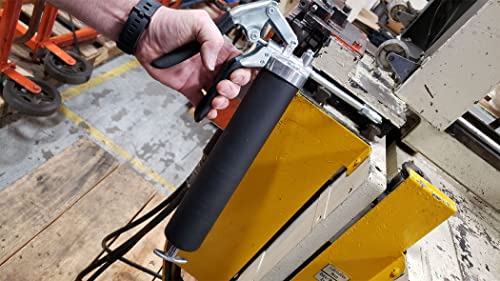 Lubrimatic 30-303 Standard Duty Pistol Grip Grease Gun W/ Textured Barrel #TOP1