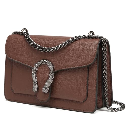 Image of Travistar Crossbody Bags for Women Small Handbags PU Leather Shoulder Bag Purse Evening Bag Quilted Satchels with Chain Strap