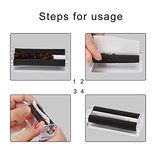 Sigaret Roller Machine Tabak Plastic Hand Sigaret Rolling Machine 78mm voor het Maken van Sigaretten (Willekeurige Kleur) - Afbeelding 5