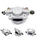 Manichino applicabile: Kart GNY Leve Freno Moto Vecchi Kart Pompa Freno Accessori Moto Pompa Freno Cilindro del Freno a Disco con Pinza di sotto della Pompa Moto Set Leve Freno e Frizione per Moto (Size : Silver)
