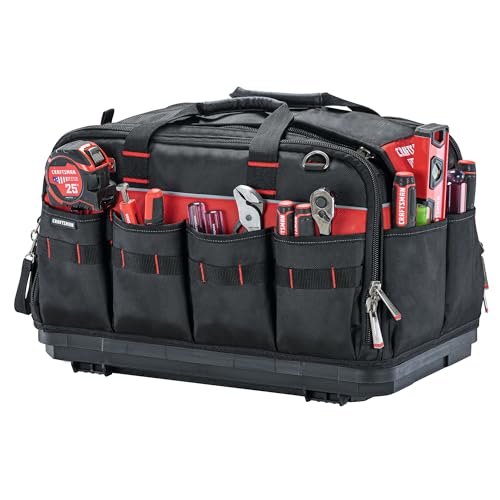 CRAFTSMAN VERSASTACK XL Tool Bag, 22.5”, Durable Polyester, Black and Red (CMST21450) - image 8