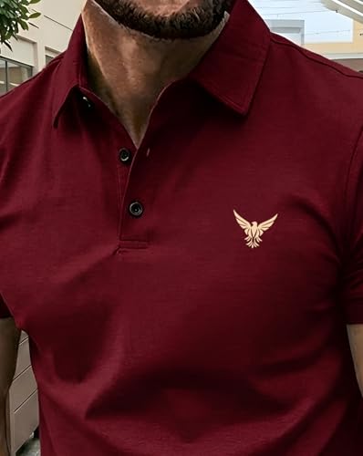 Image of AUSK Polo T-Shirt for Men || Half Sleeves Neck Polos Men Tshirt
