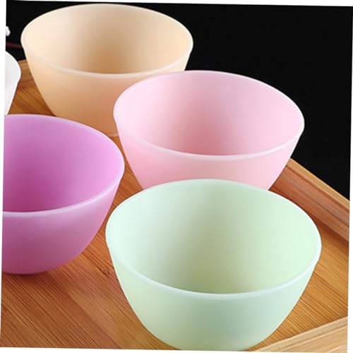FRCOLOR 5 pcs Cuencos de Silicona para Mezclar Mascarillas Faciales miniatura 7