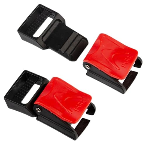 YJFY 2 Stück Helmschnalle Motorradhelm Verschluss Universal Helmverschluss...