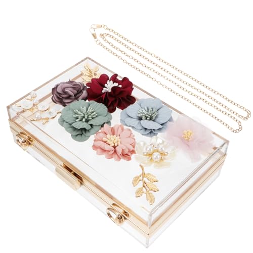 Pochette de soirée acrylique : protégez votre téléphone avec élégance
