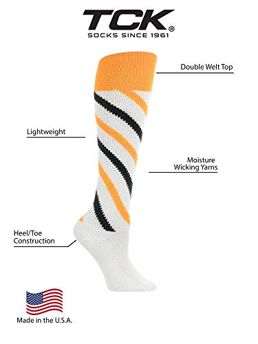 Image of TCK Candy Stripe Knee High Softball Socks Soccer