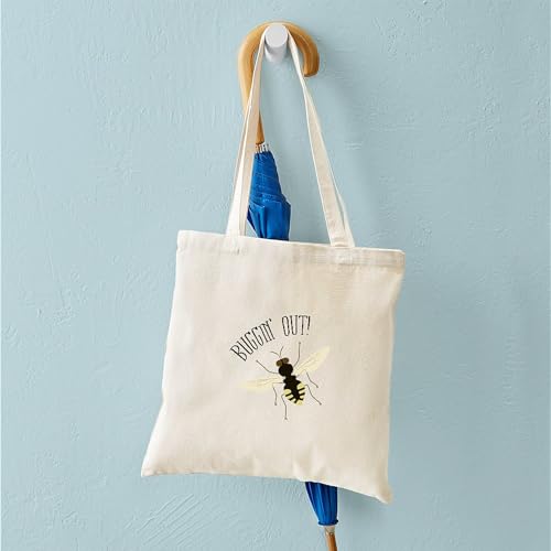 Reusable Natural Beige Canvas Tote