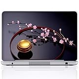 Meffort Inc 15 15.6 Inch Laptop Notebook Skin Sticker Cover Art Decal (Included 2 Wrist pad) - Japanese Art