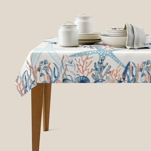 Nappe rectangulaire réutilisable et lavable pour une protection durable de table de cuisine - 3