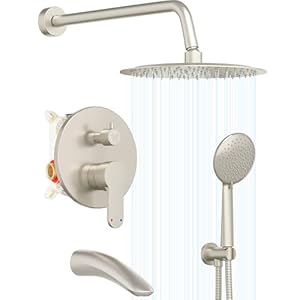 Gabrylly Bathtub Shower System, Shower Faucet Set ...