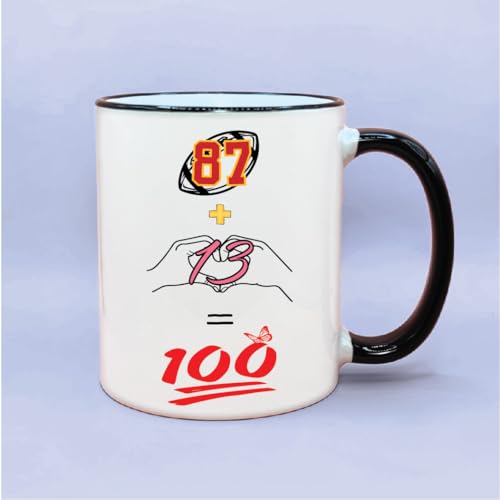 87 Plus 13 100 Taylor Travis Eras Coffee Mug