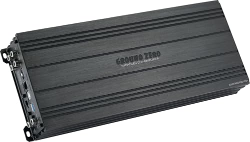 Design compatto: l'amplificatore è particolarmente salvaspazio ed è adatto a quasi tutte le posizioni di montaggio del veicolo senza risparmiare energia.